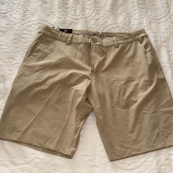 Hang Ten Other - BNWT Hang Ten Men's Tan Hybrid Shorts